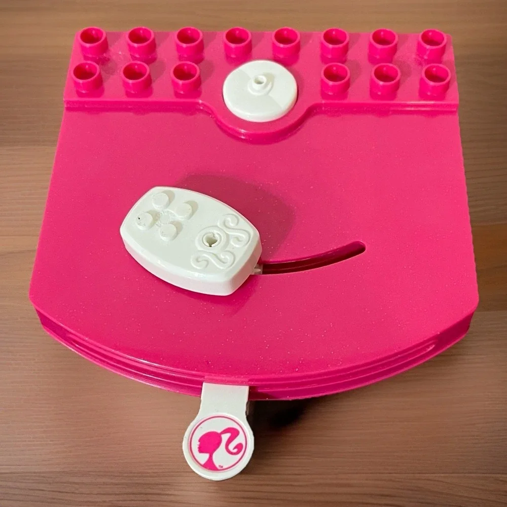 Mega Bloks Barbie Spin Stage Replacement Part Pink White